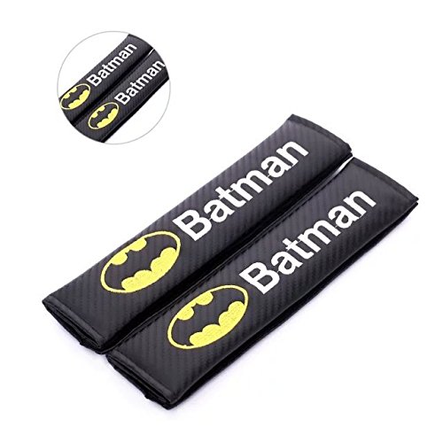 Batman Padded Fiber Seatbelt Covers