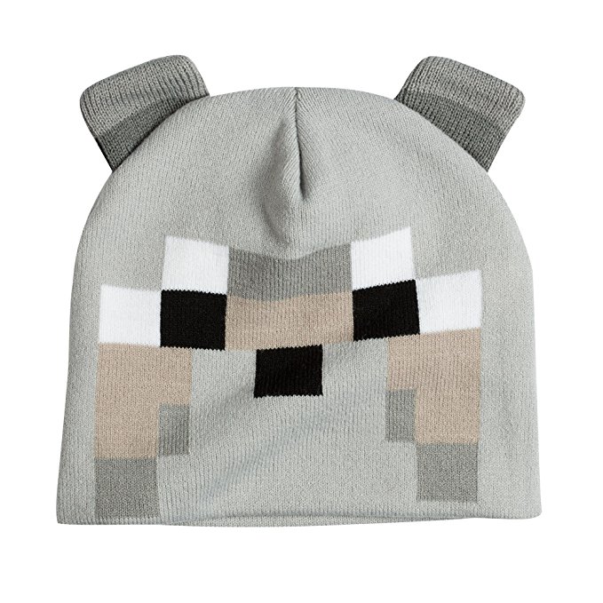 Minecraft Wolk Knit Beanie