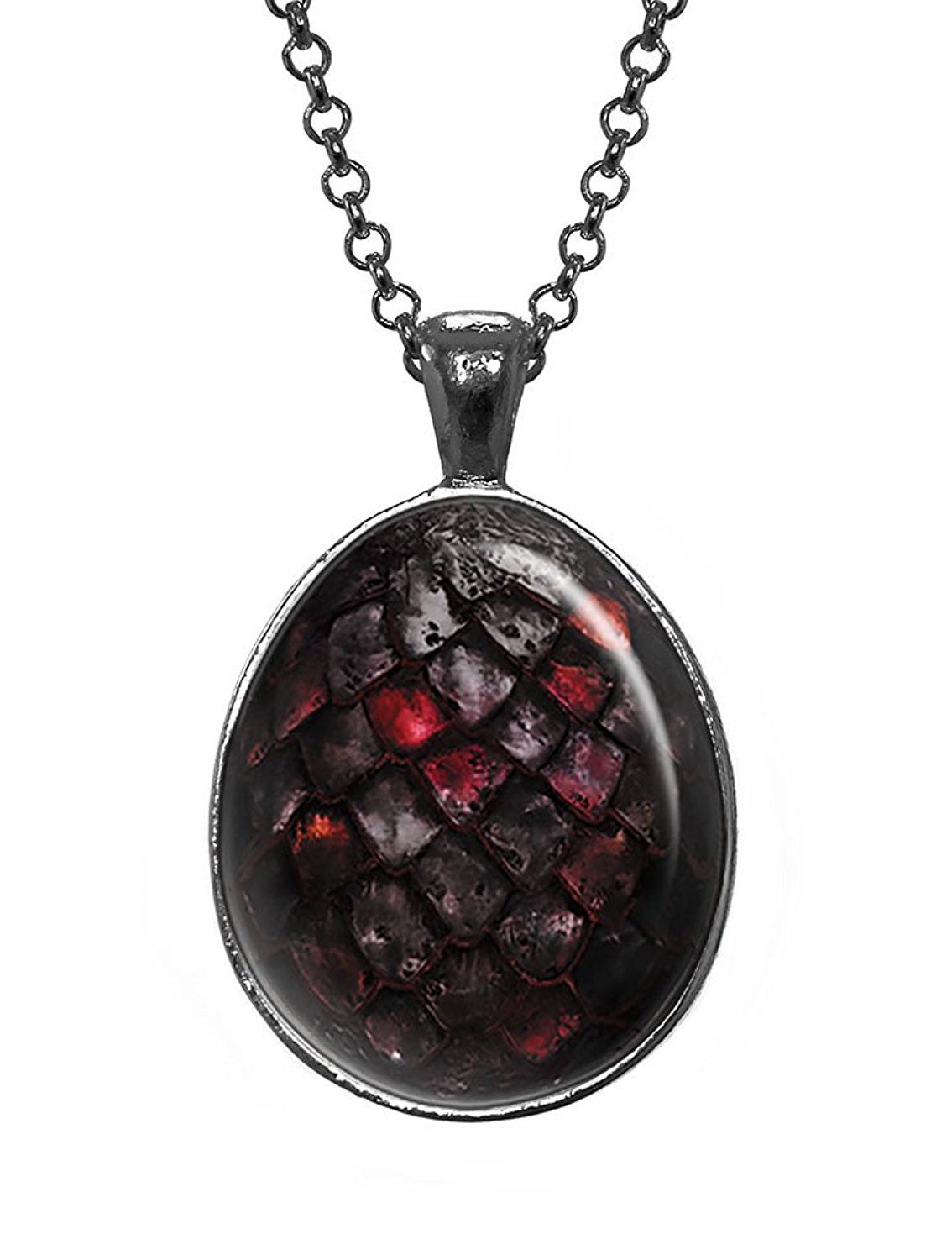 Black Dragon Egg Game of Thrones Necklace