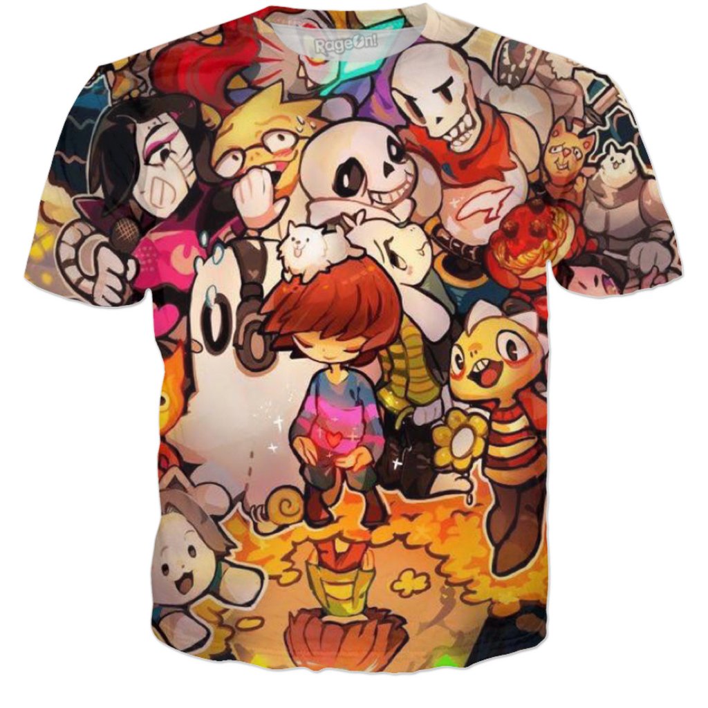 Undertale All-Over Print Shirt