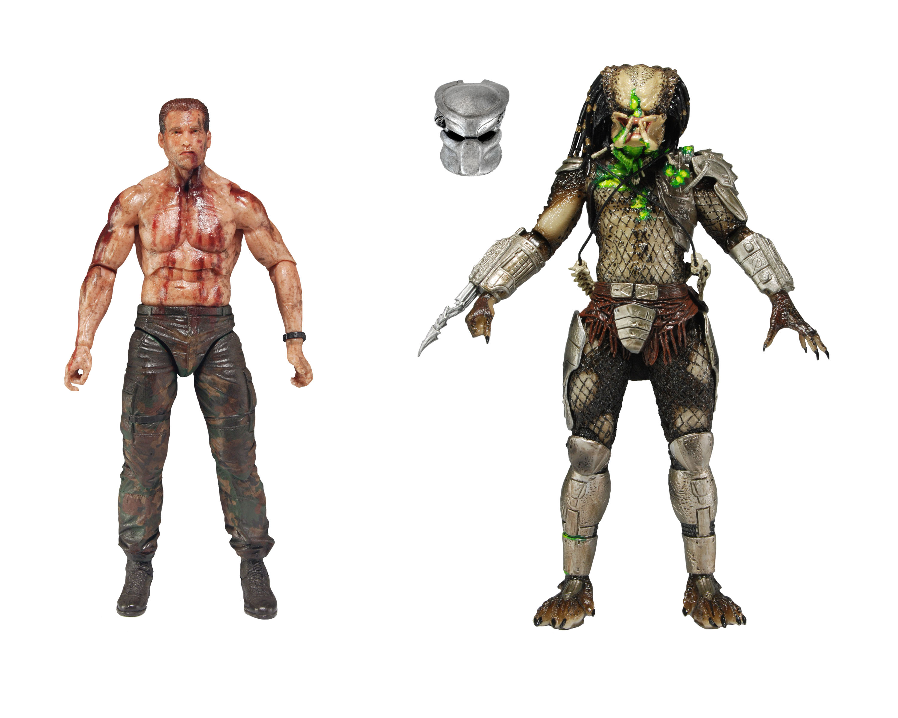 Dutch vs Predator 2 Pack of Action Figures