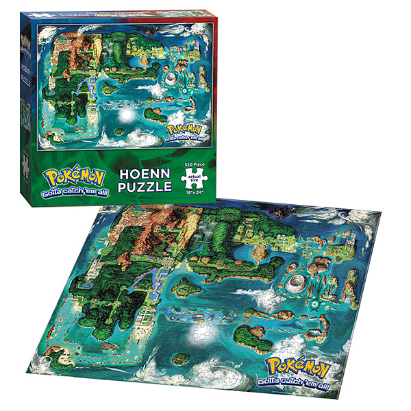 Hoenn Region Pokemon Puzzle