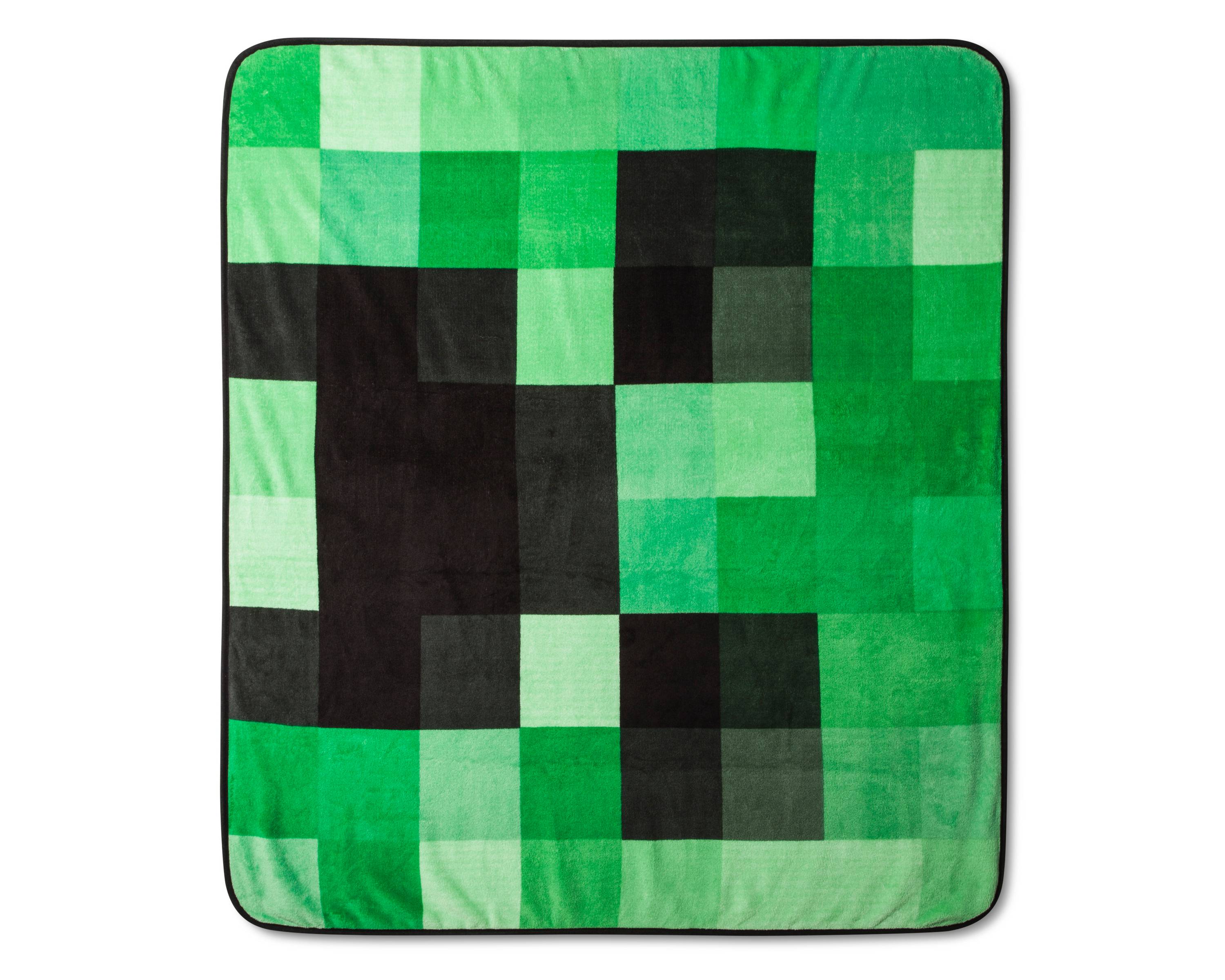 Minecraft Bedroom Creeper Throw