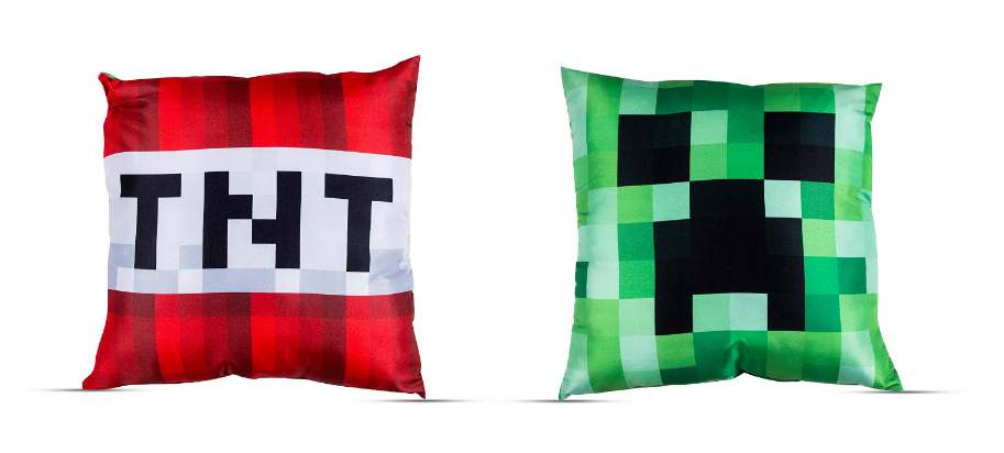 Minecraft Cushions (2 Designs)