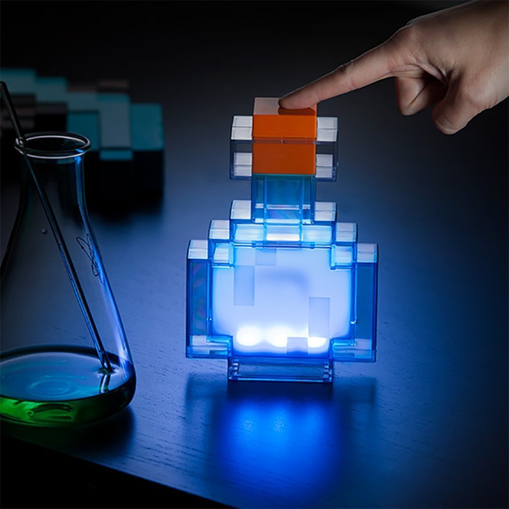 Minecraft Glowing Potion Bottle Light