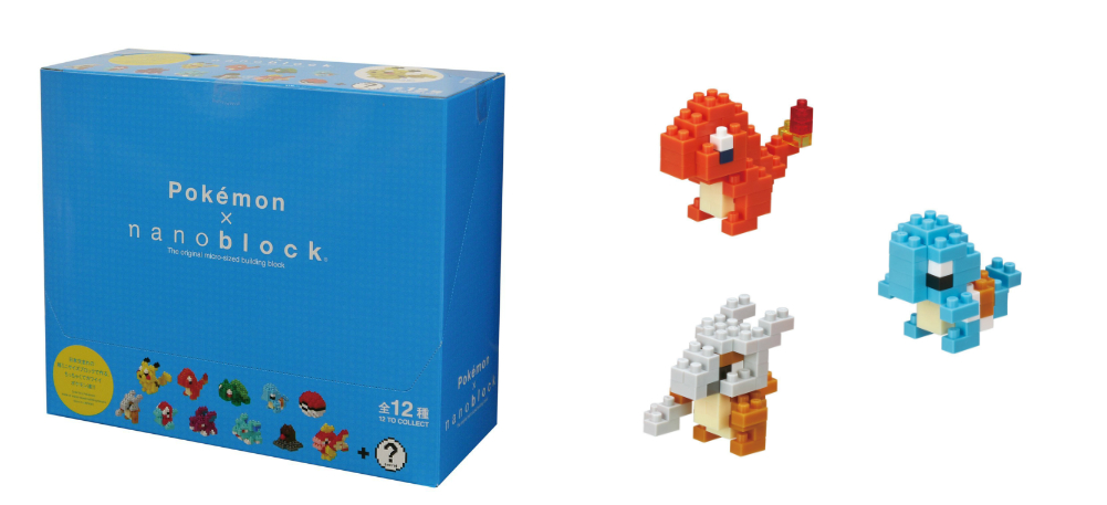 Nanoblock x Pokemon Pocket Monsters Collection