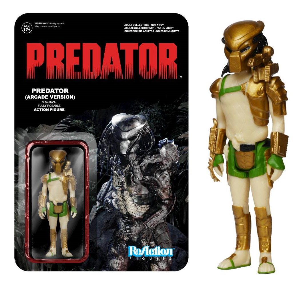 ReAction Fully Poseable Predator Action Figure