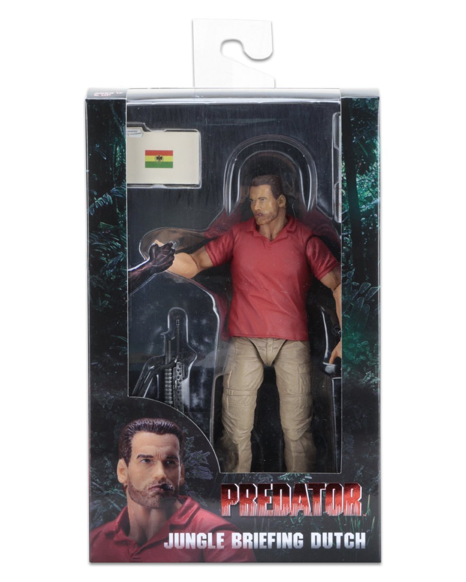 SDCC Exclusive Jungle Briefing Dutch Action Figure