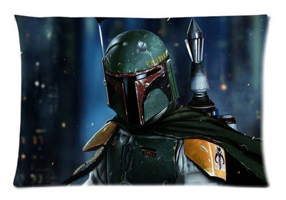 Star Wars Movie Boba Fett Pillow Case