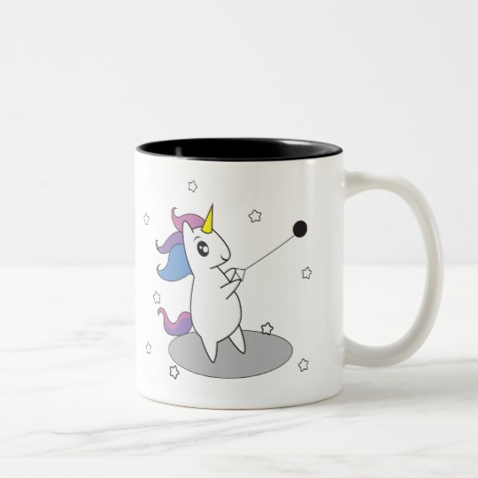 Unicorn Hammer Throw Mug