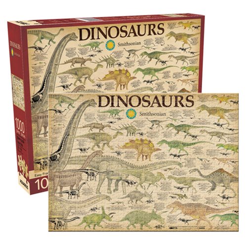 1000-Piece Smithsonian Dinosaur Puzzle