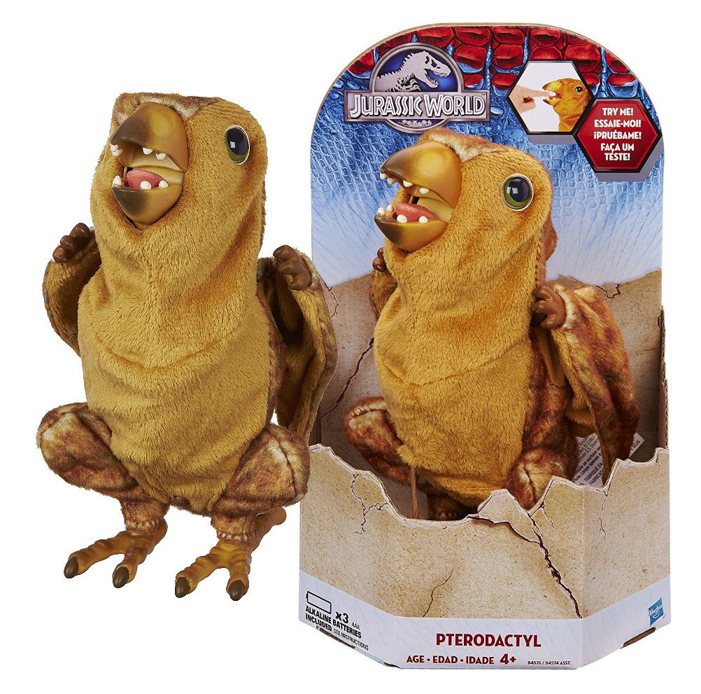 Electronic Pterodactyl Hatchling Plush