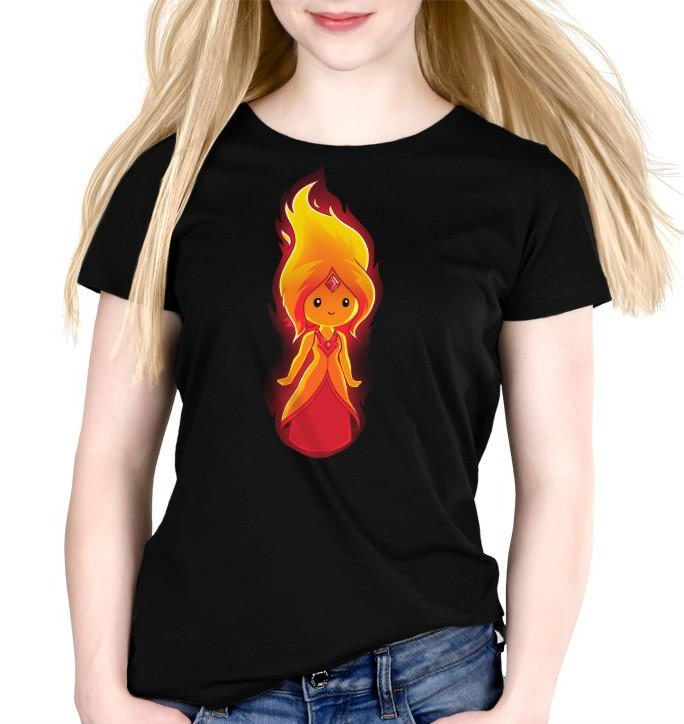 Glow in the Dark Flame Princess Shirt