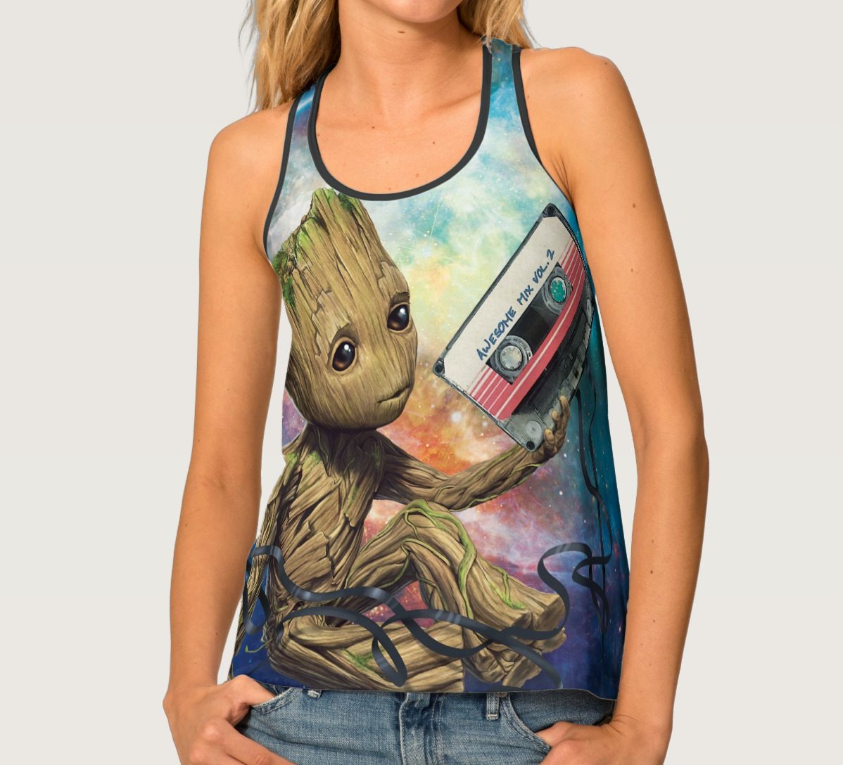 Groot's Mixtape Tank Top