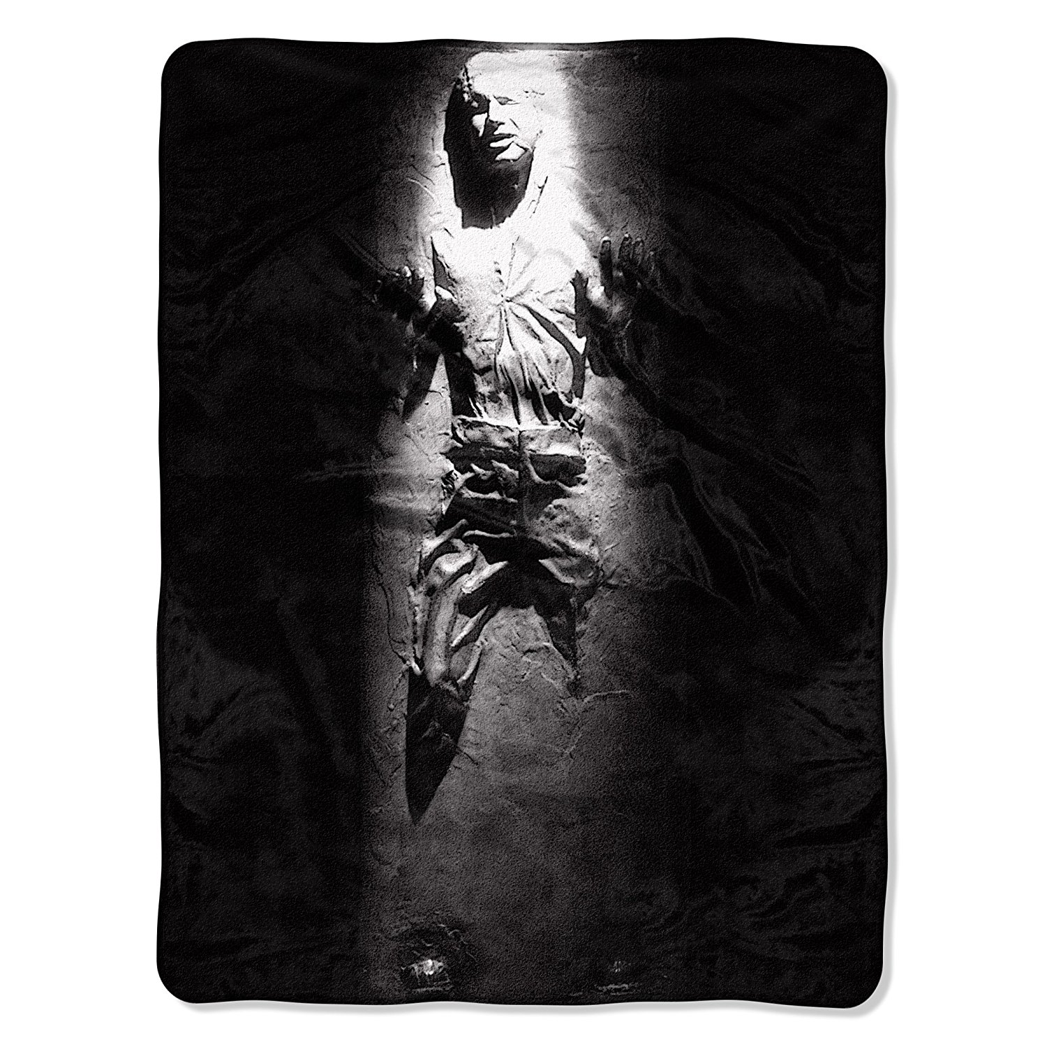 Han Solo in Carbonite Fleece Throw