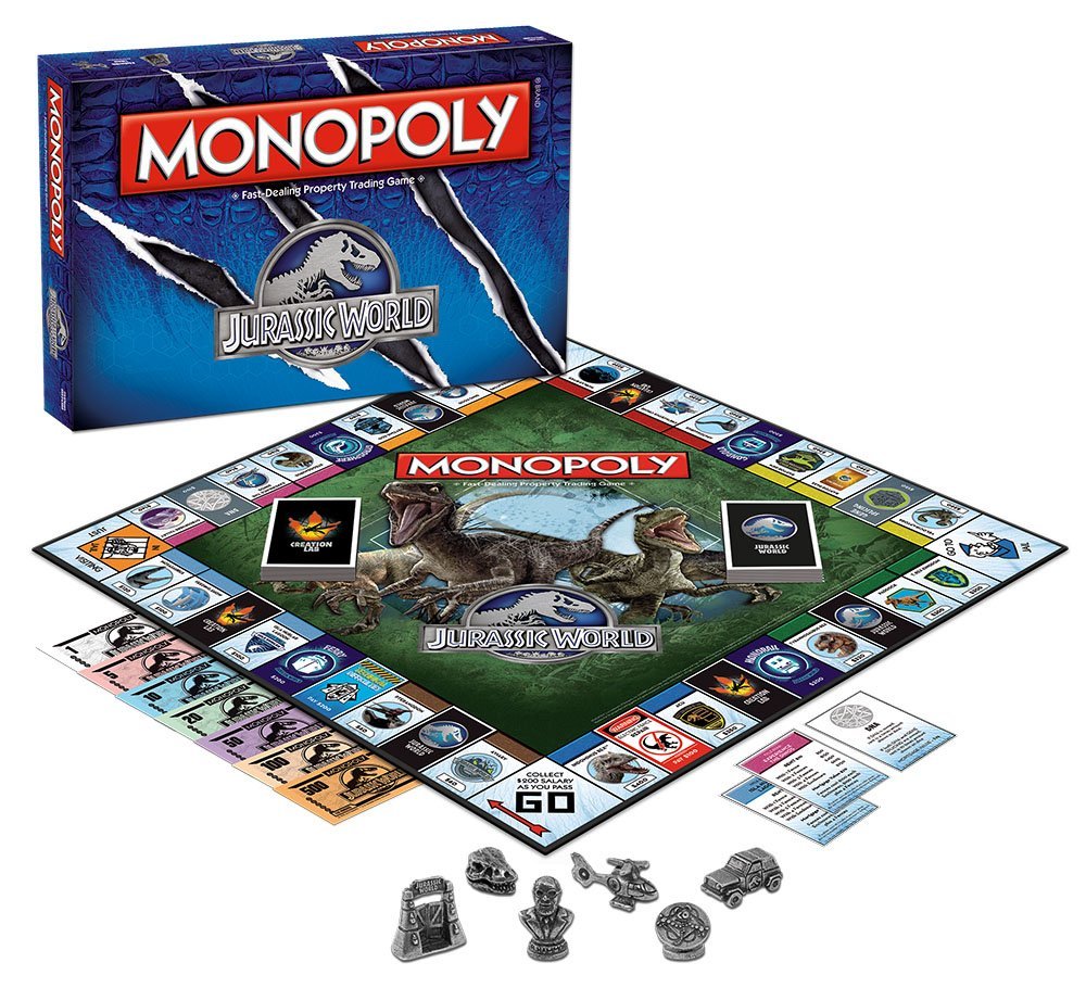 Jurassic World Monopoly