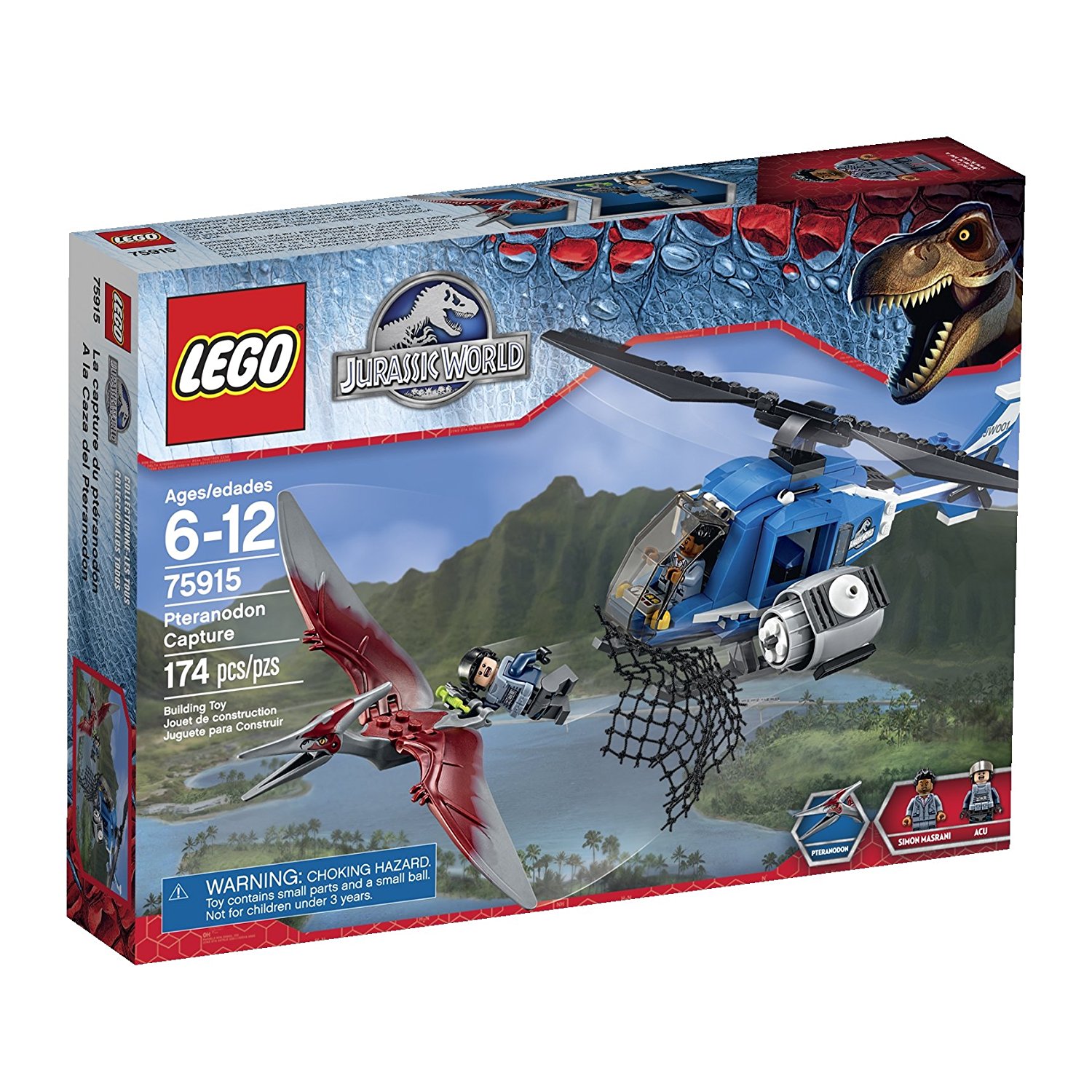 Jurassic World Pteranodon Lego Set