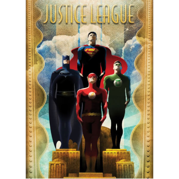 Metal Justice League Poster