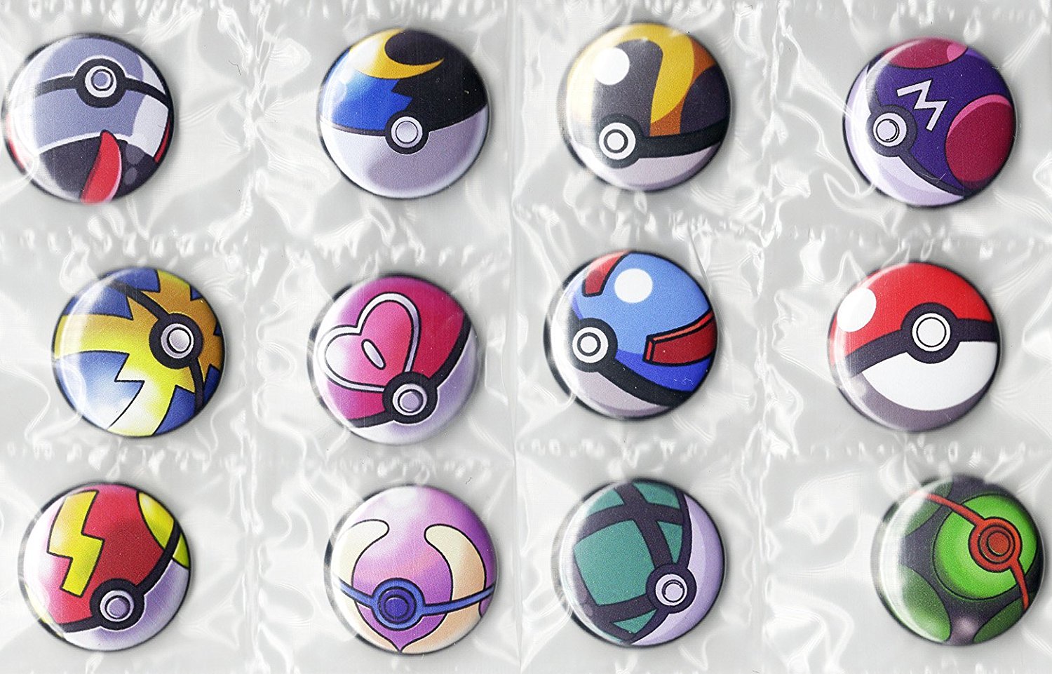 Pokeball Pins