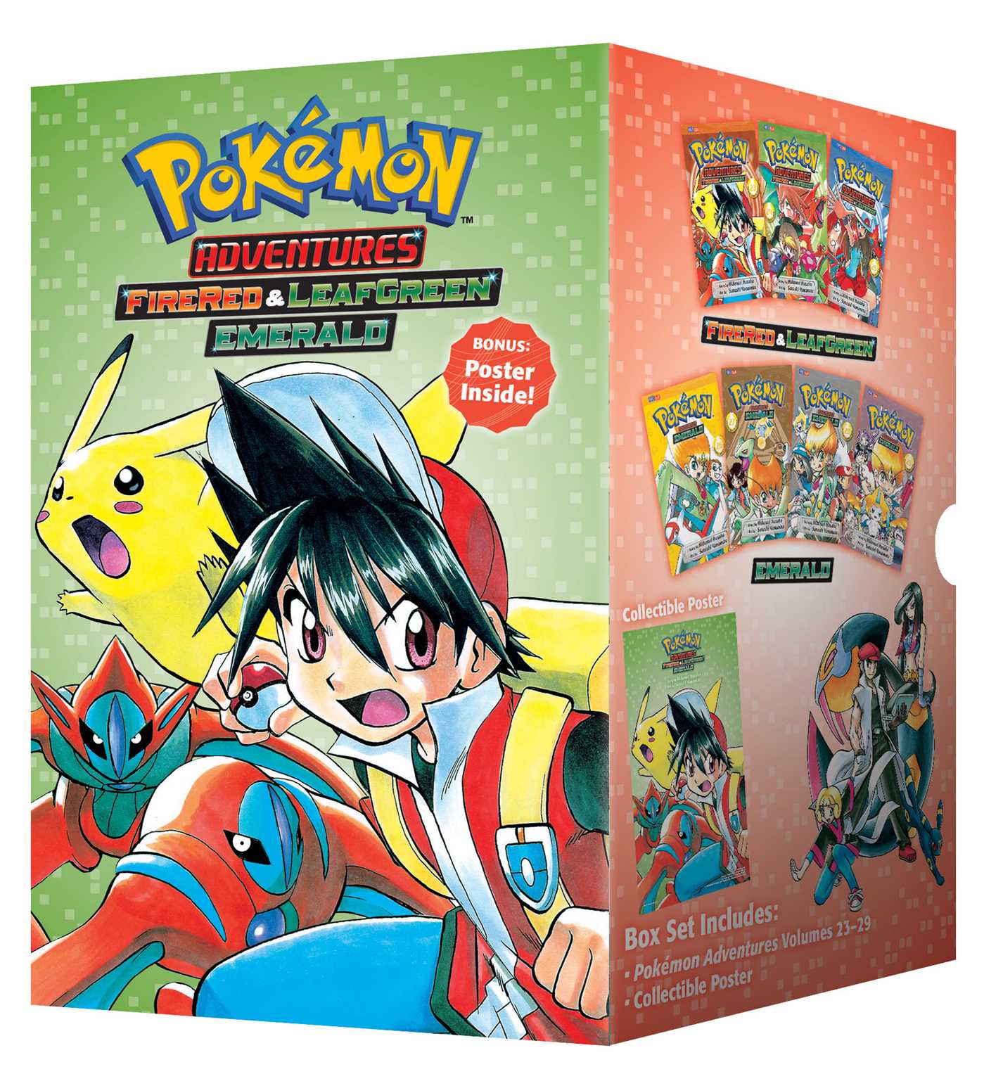 Pokemon Adventures Books