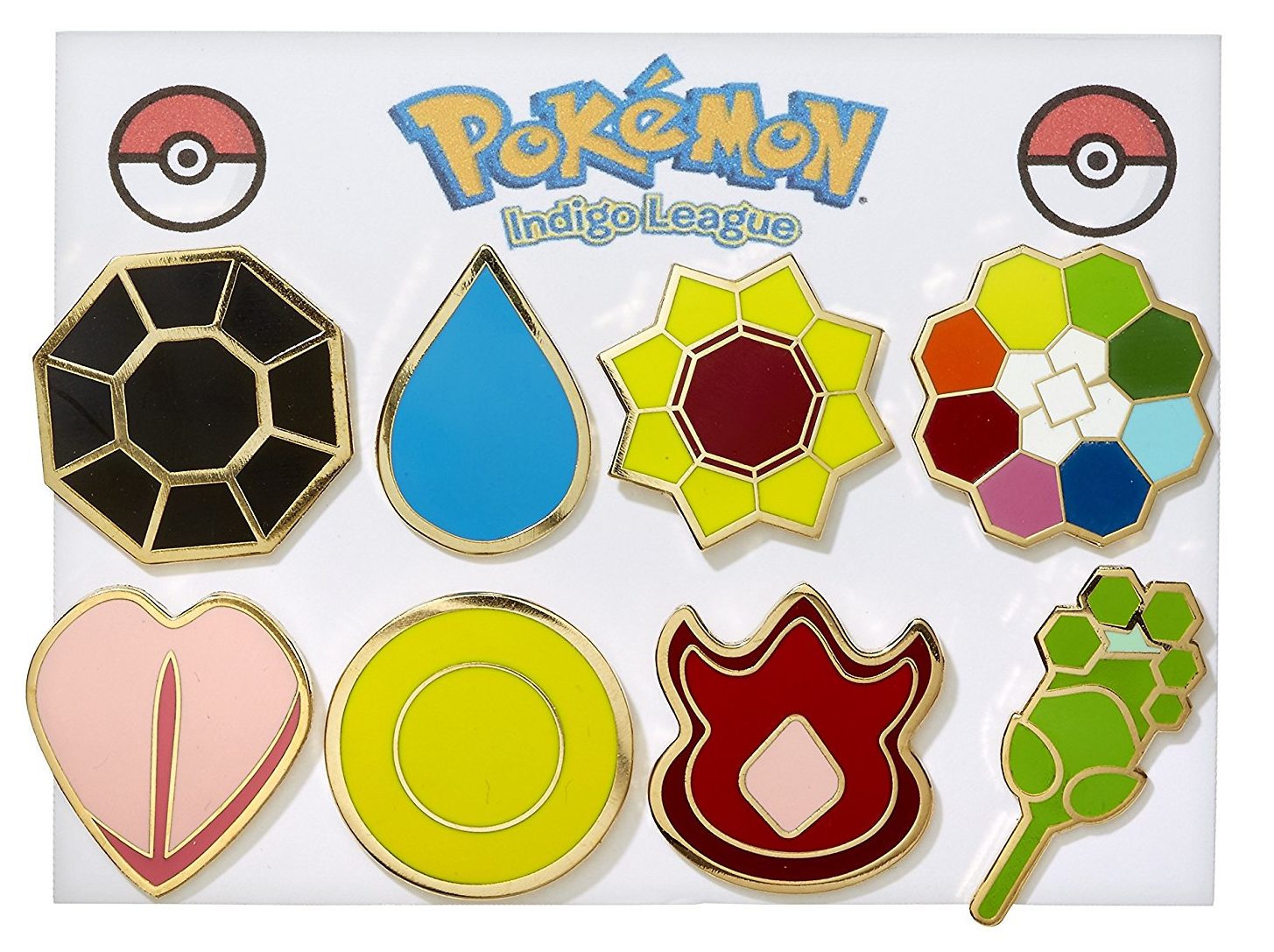 Pokemon Gym Badges