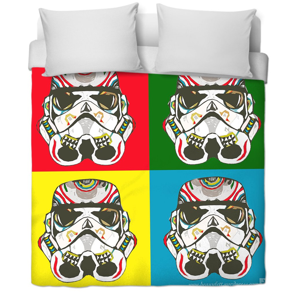 Pop Art Clone Troopers Comforter