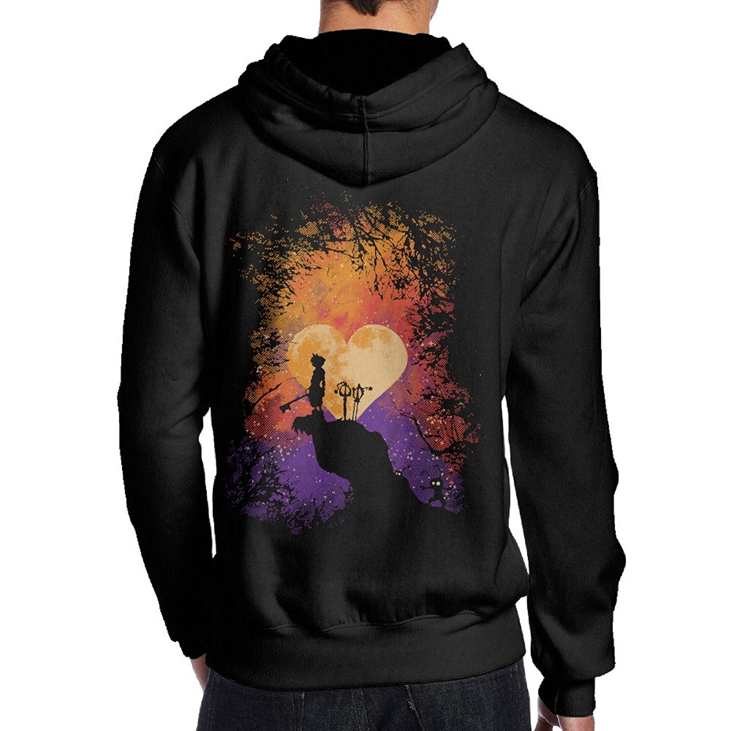 Printed Kingdom Hearts Hoodie