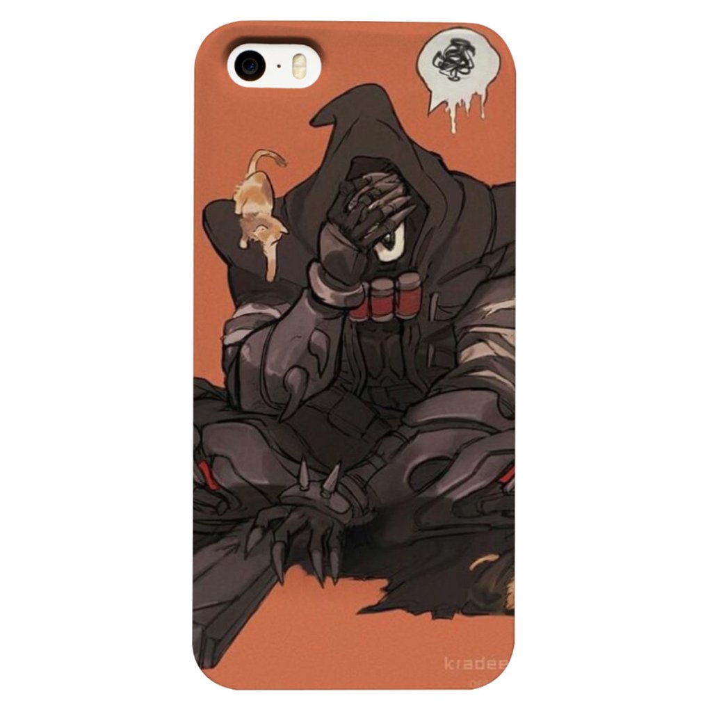 Reaper and Kitty Phone Case