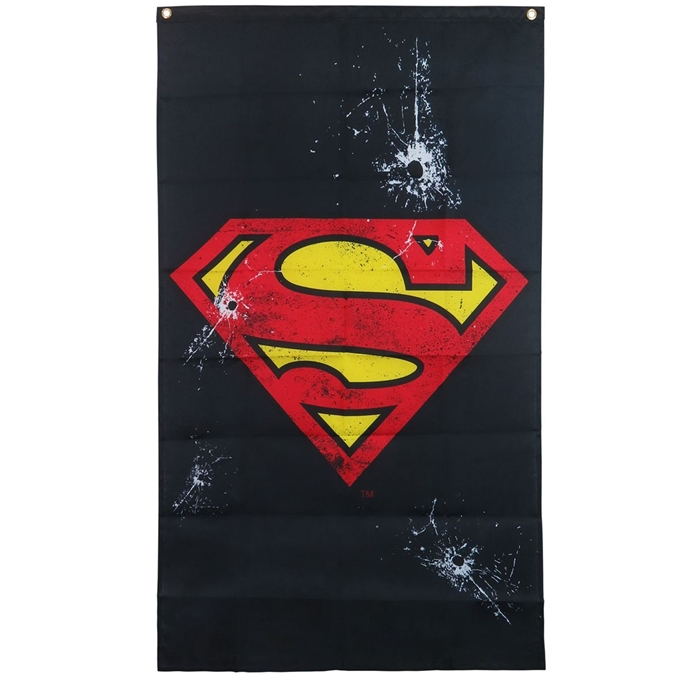 Superman Symbol Fabric Banner