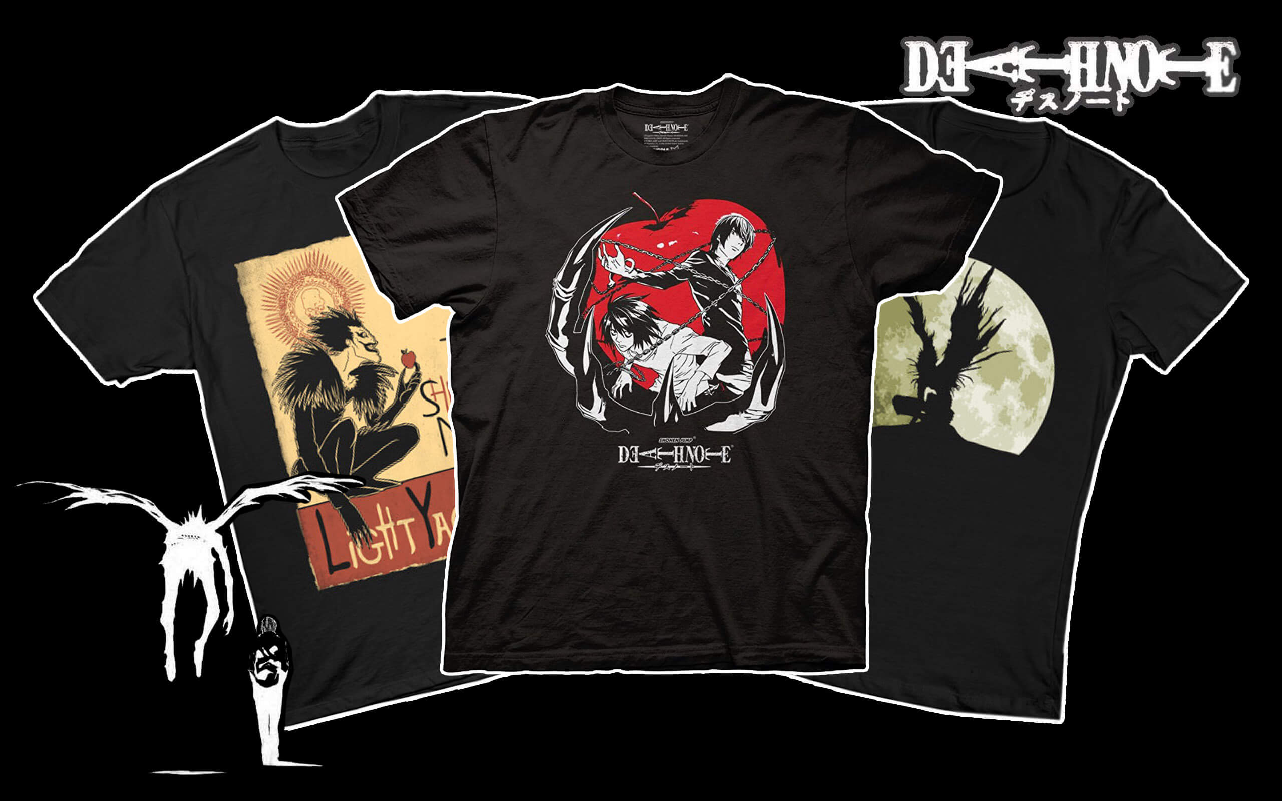 10 Death Note Shirts to Ward off Shinigami - DiscoverGeek | Search ...