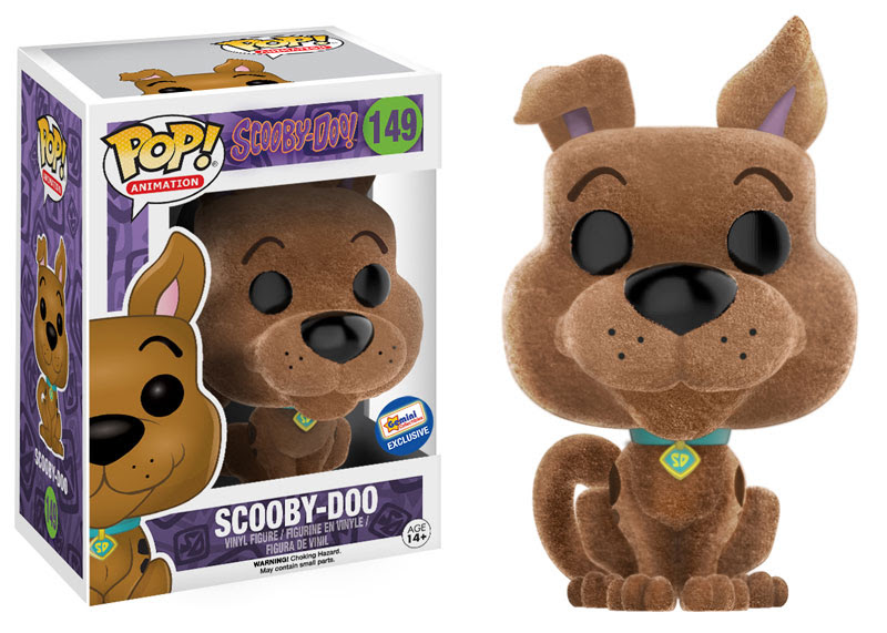 Flocked Scooby Doo Pop Vinyl