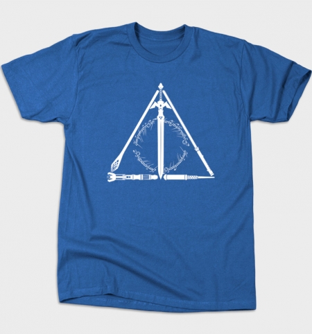 Geeky Deathly Hallows Shirt