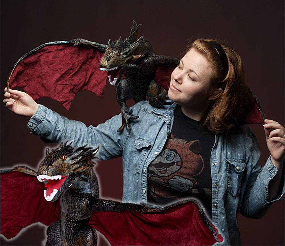 Giant Drogon Plush