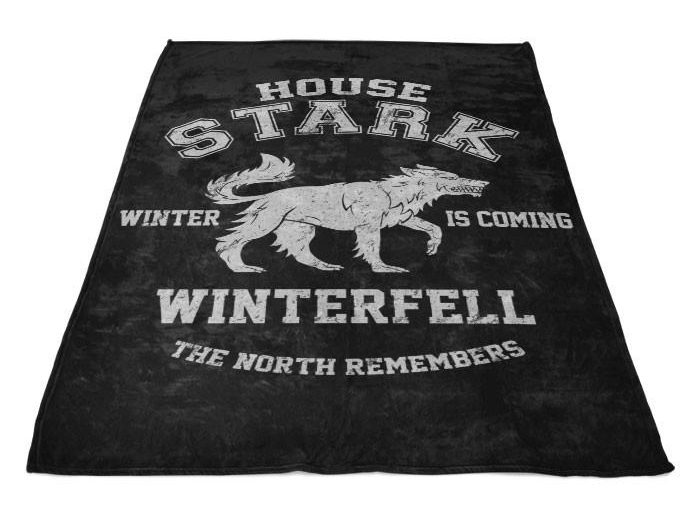 House Stark Fleece Blanket