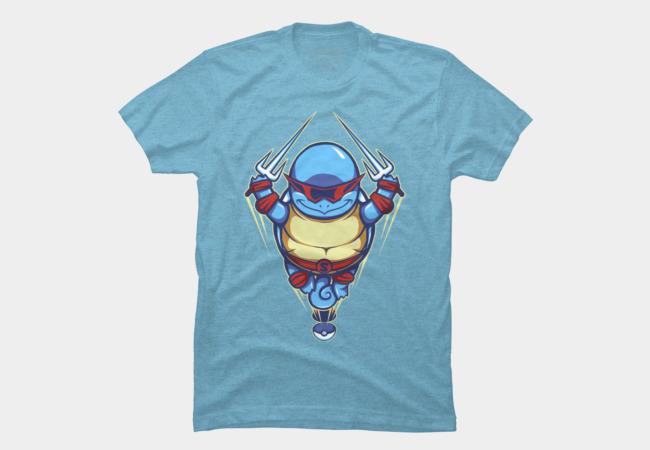 Ninja Squirtle Shirt