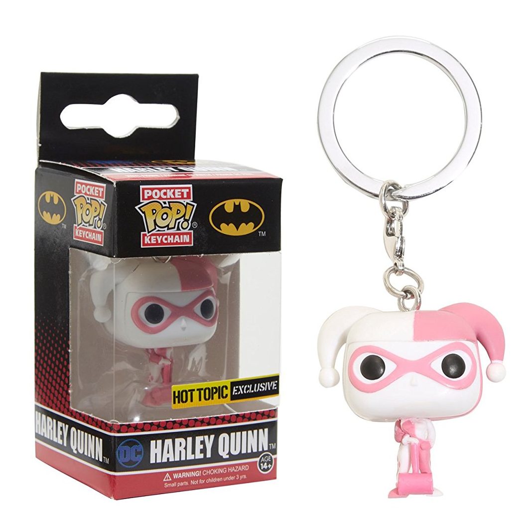 Pink Harley Pocket Pop Keychain