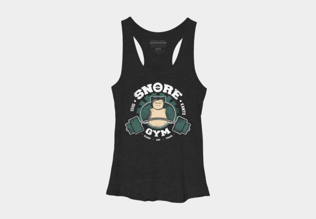 Snorlax Gym Tank