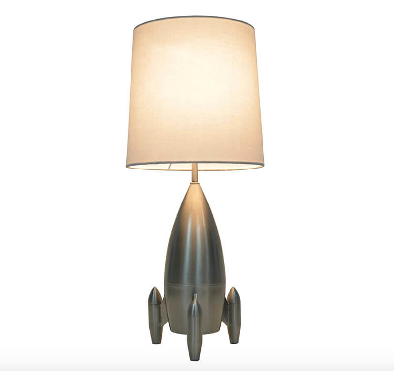 Vintage Rocket Table Lamp