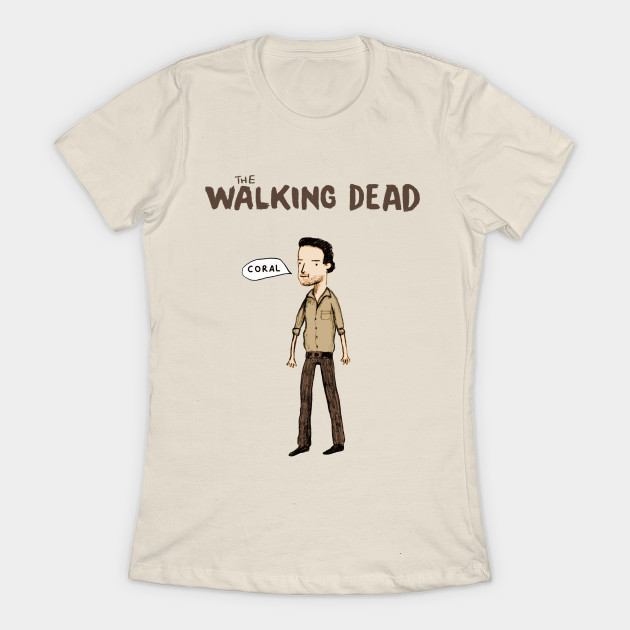 Coral funny Rick Grimes shirt