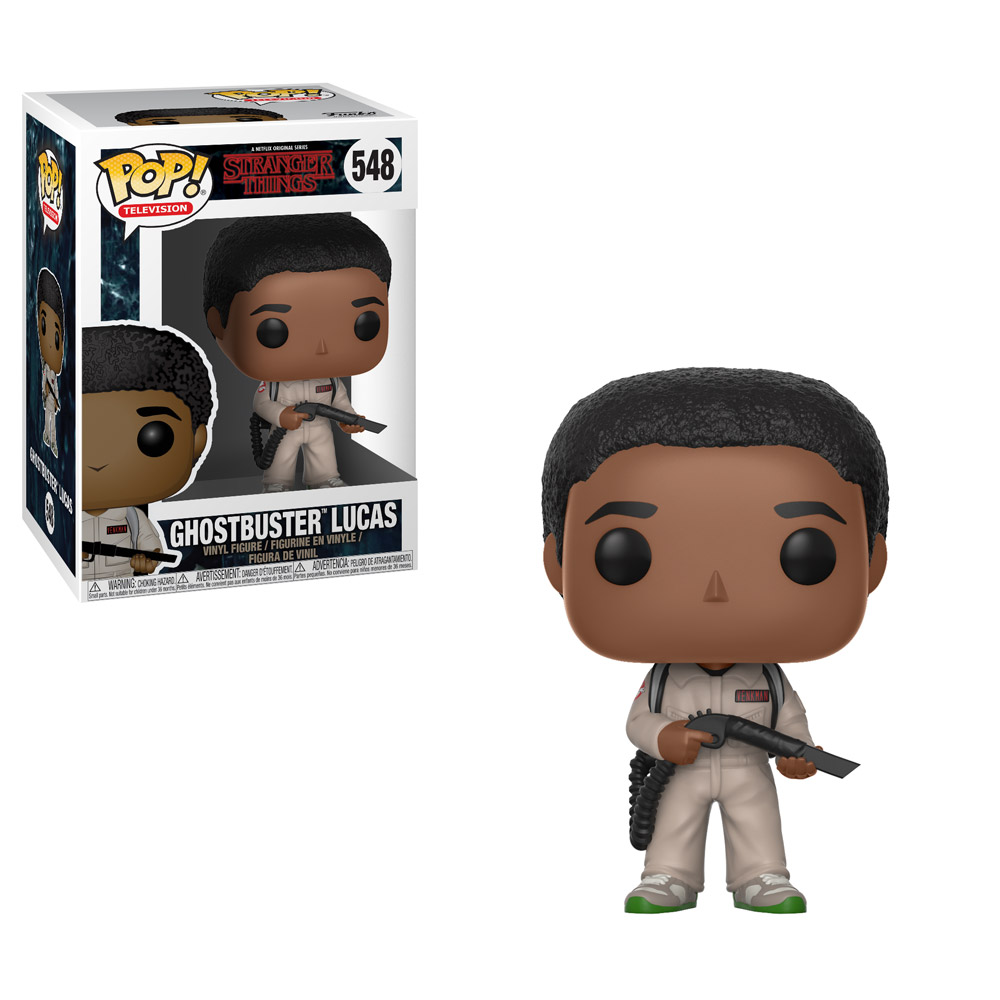 Stranger Things Season 2 Lucas Ghostbuster Pop