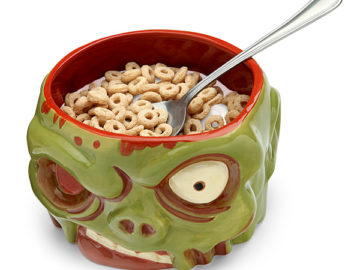 Zombie cereal bowl