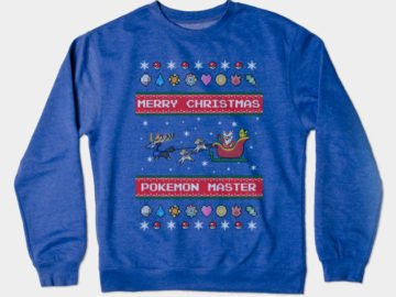 Merry Christmas Pokemon Master sweater