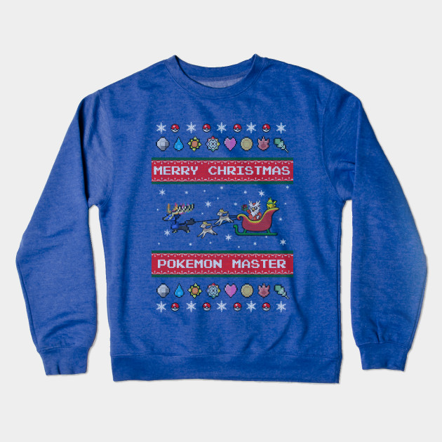 Merry Christmas Pokemon Master sweater