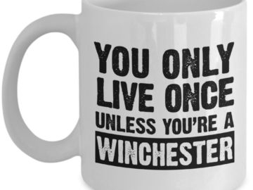 YOLO Winchester Supernatural Mug