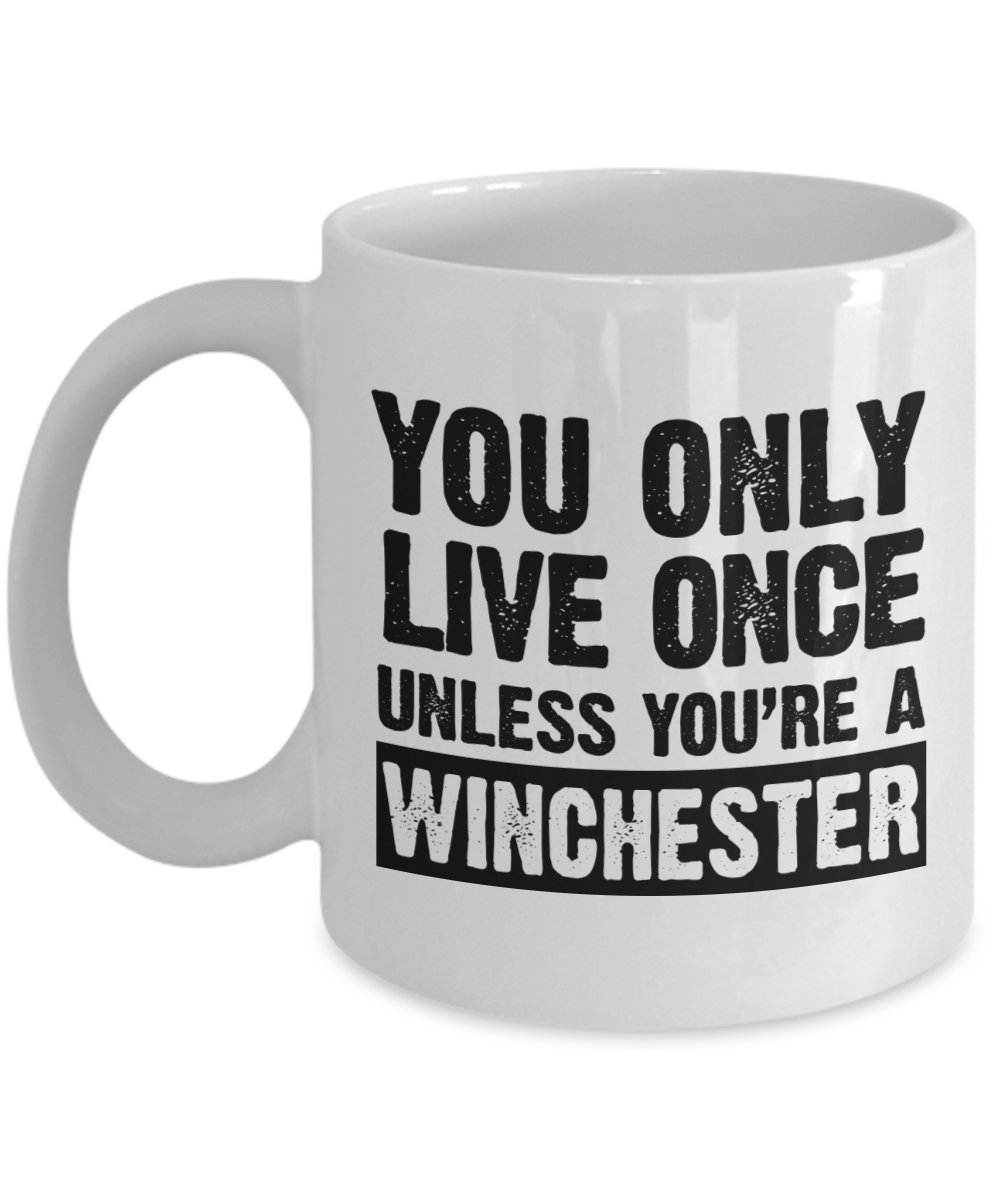 YOLO Winchester Supernatural Mug