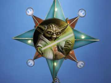 Yoda Christmas tree star