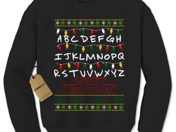 Stranger Things xmas sweater