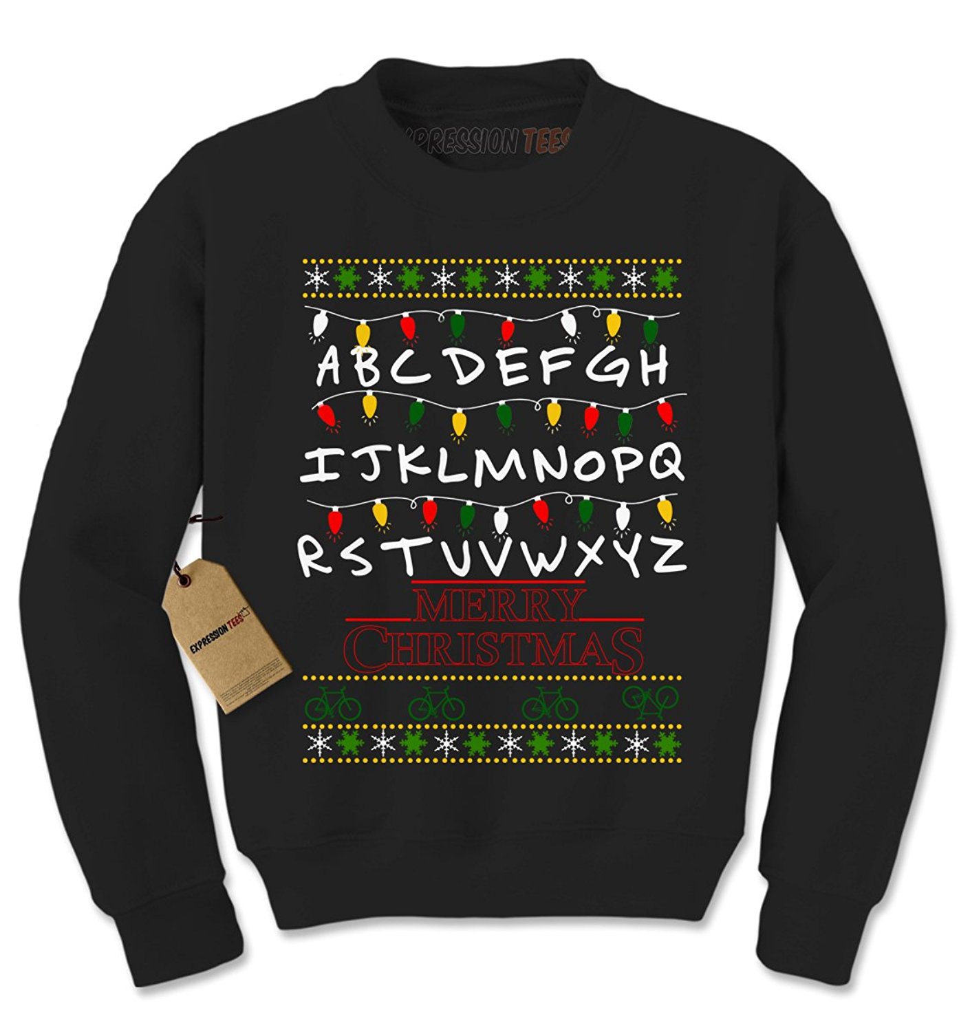 Stranger Things xmas sweater