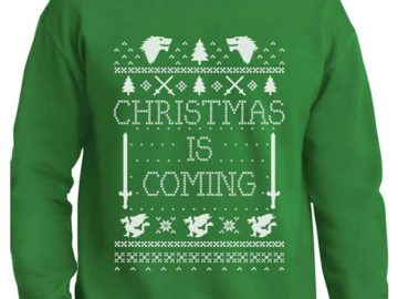 Christmas is Coming Game of Thrones xmas sweater