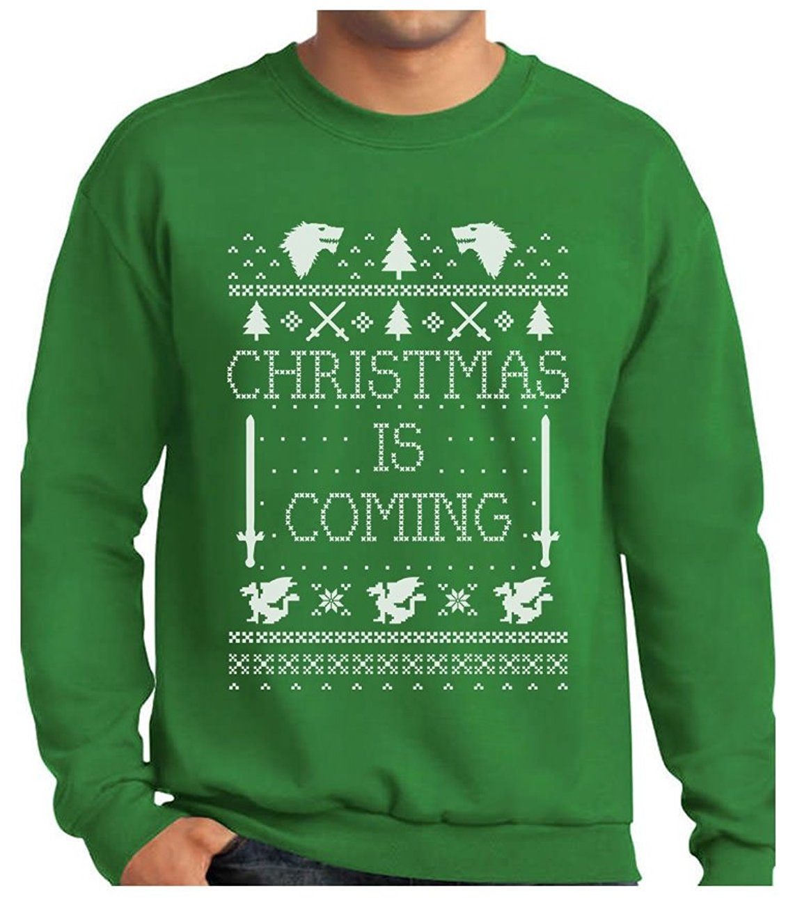 Christmas is Coming Game of Thrones xmas sweater